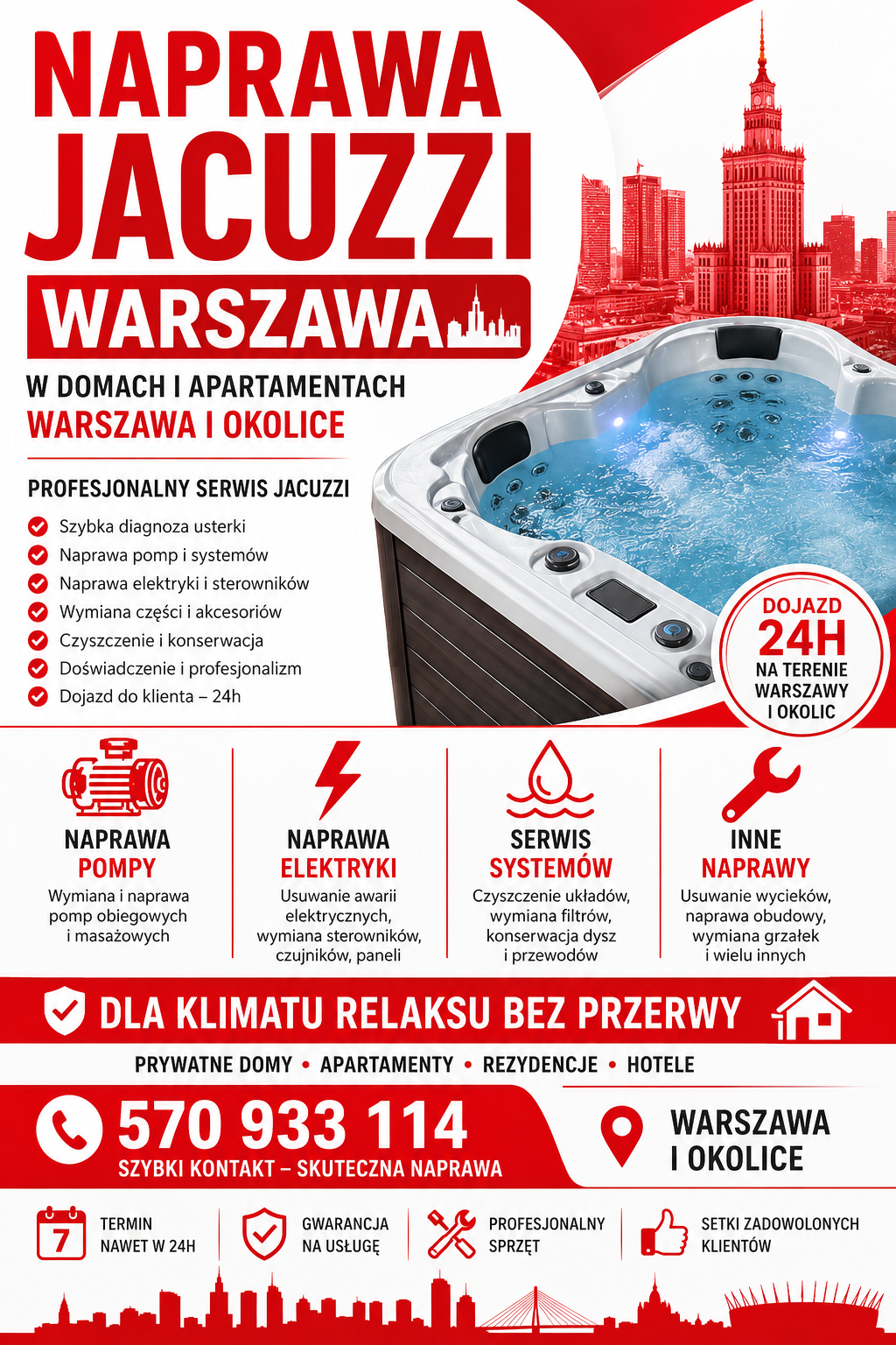 Serwis Jacuzi Warszawa